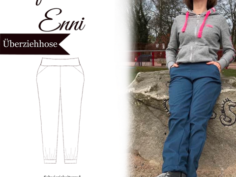Softshellhose Enni - Gr 32-64 - E-Book und Nähanleitung