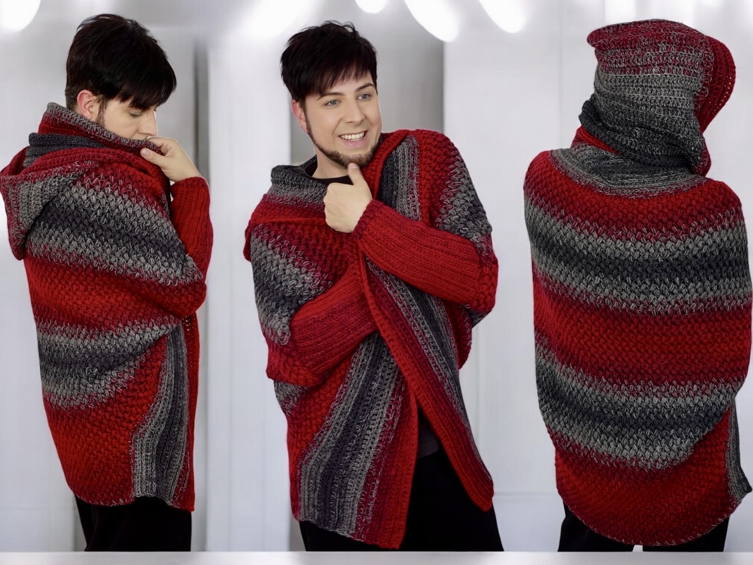 Hygge Hug Cardigan – Häkelanleitung