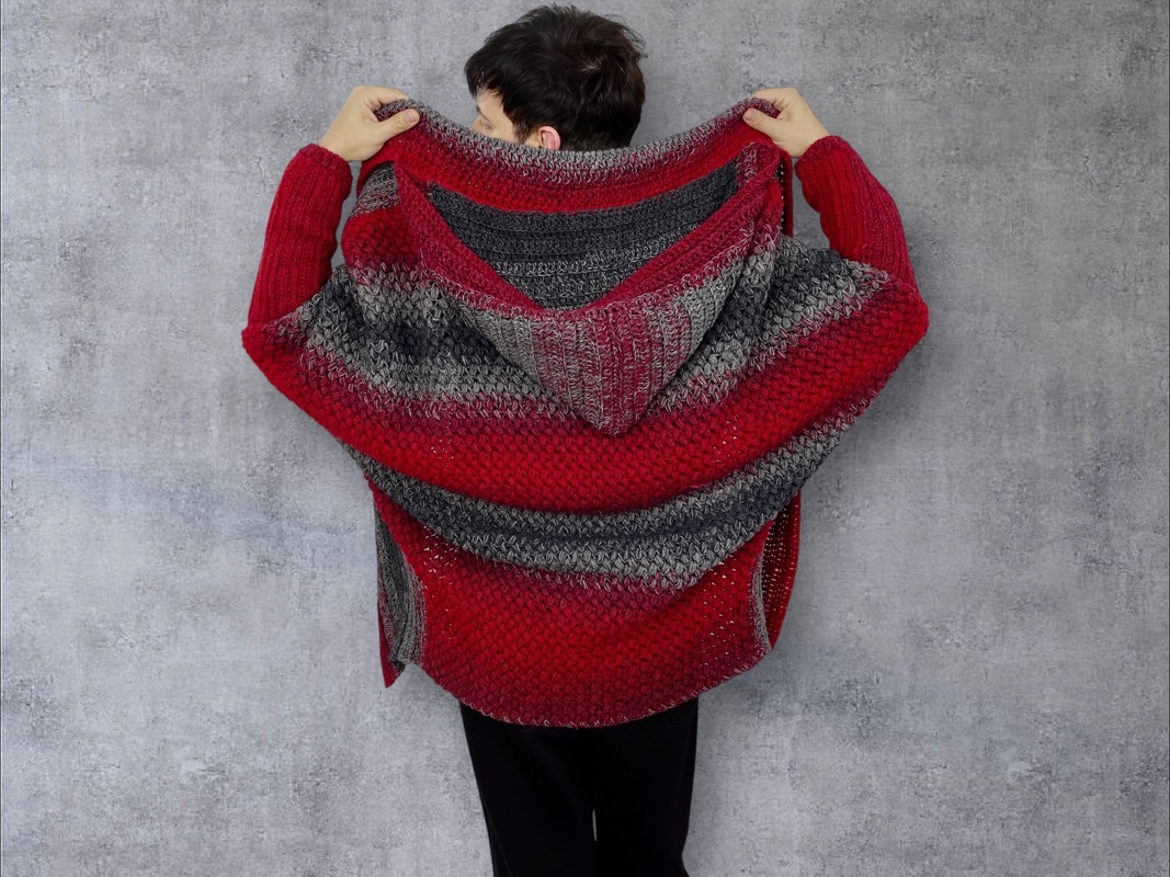 Hygge Hug Cardigan – Häkelanleitung