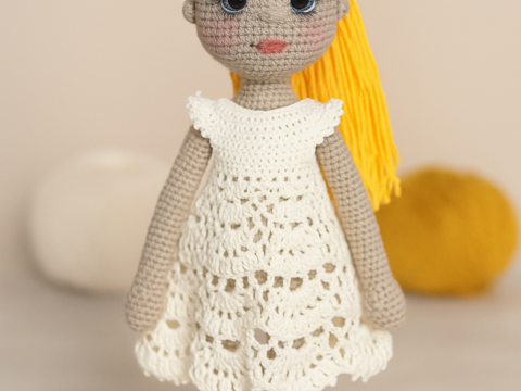 Häkelanleitung für Alpenglück Puppe Tilda inklusive liebevoller Geschichte
