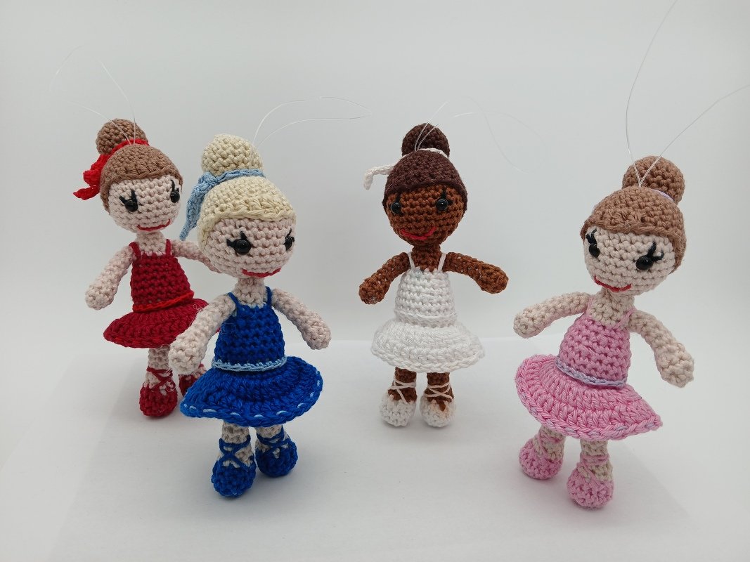 Ballerina häkeln - elegante Amigurumi Tänzerin - Bild 2