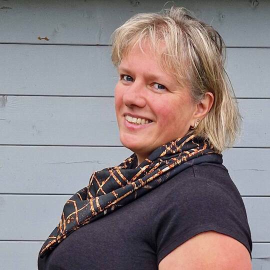 Schnittmuster Dreiecksschal in Loopschalform nähen – „Vor Kälte geschützt“