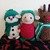 3er weihnachtliches Bundle  Weihnachtself, Rentier Rudi, Schneemann Frosty