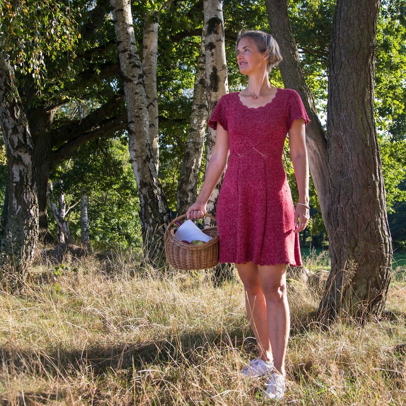 Strickanleitung Kleid "Slettestrand"