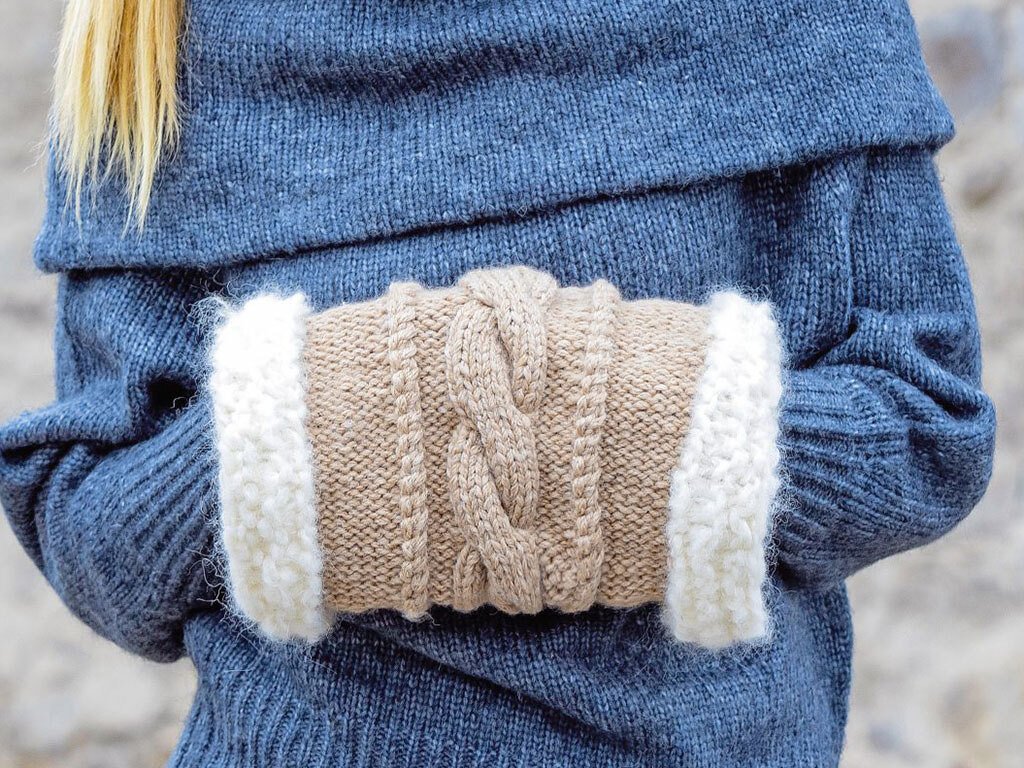 Kuschelig durch den Winter – mit deinem selbstgestrickten Muff!