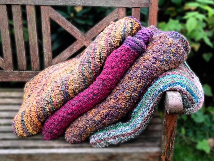 Kiruna Blanket, afghan, reversible, knitting pattern