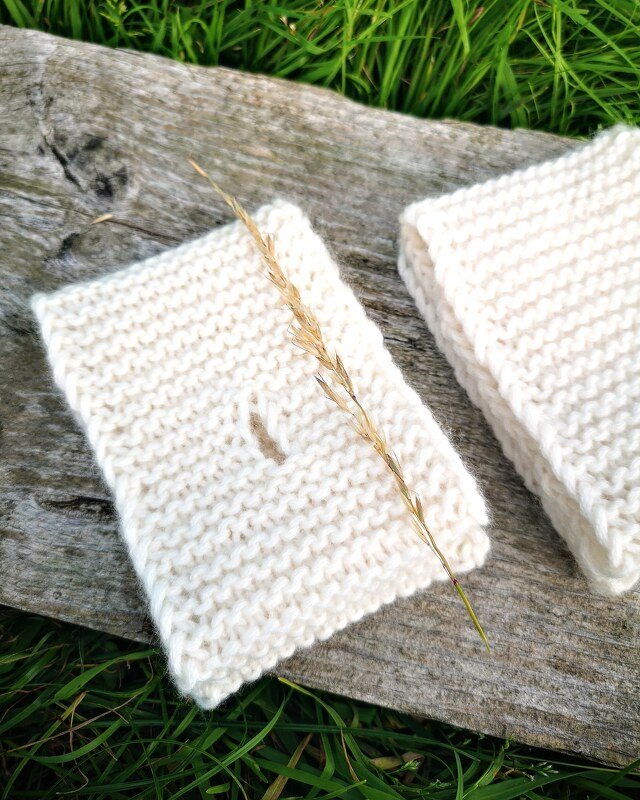 Steckschal stricken | Babyschal mit Schlitz zum Durchziehen | Kinderschal - Bild 2