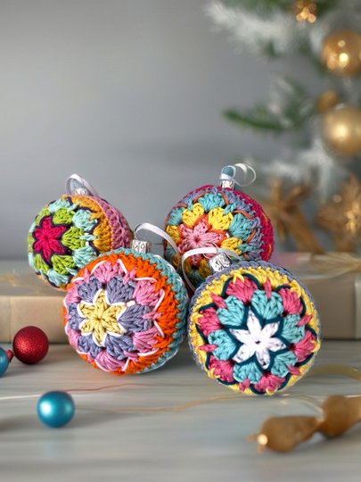 Christbaumkugeln Stella, Sternmuster Weihnachtsdekoration Christbaumschmuck