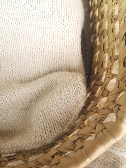 Knitting pattern baby swaddle wrap bag | baby sleeping sack like a cocoon