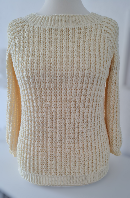 Pullover "Einfach verzopft" Häkelanleitung RVO + Bonus - Bild 2