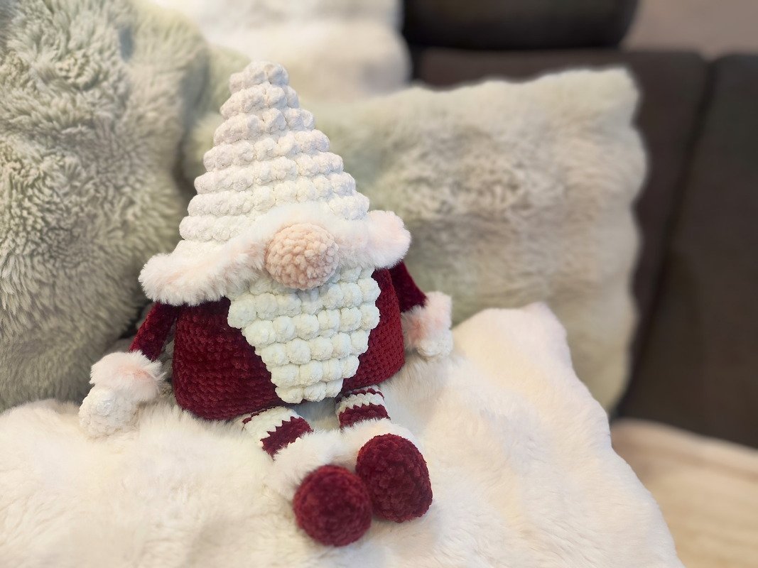 Wichtel Kissen - die kuschelige Dekoidee zur Winter und Weihnachtszeit