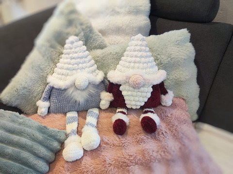 Wichtel Kissen - die kuschelige Dekoidee zur Winter und Weihnachtszeit