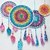 Häkelanleitung Bunte Traumfänger in drei Größen, Boho Dreamcatcher, PDF