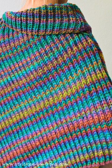Strickanleitung Poncho SoftDream #3 + Häkelset BONUS Mütze, Tuch & Stulpen