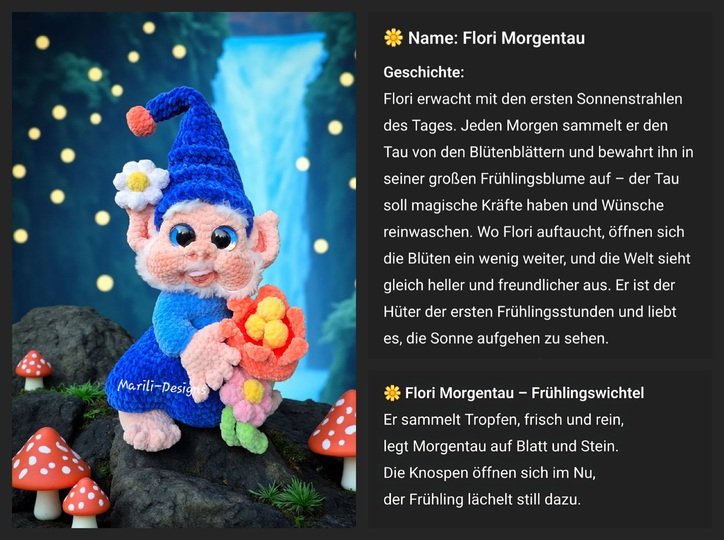 Häkelanleitung Jahreszeitenwichtel /-elf