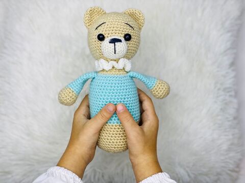 Häkelanleitung Amigurumi Puppe Bär Teddy Häkeln