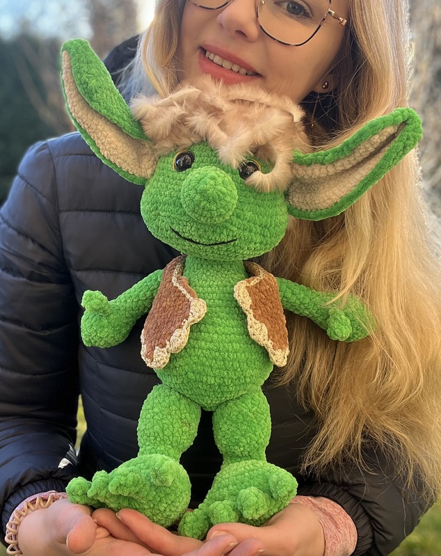 Amigurumi Häkelanleitung Kobold Hugo (deutsch)