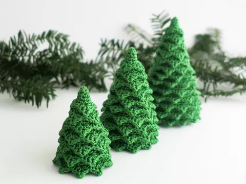 Häkelanleitung Nordischer Tannenbaum