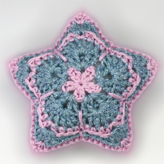 African Flowers Christmas Set – Elephant Baubles & Star 5 PDFs