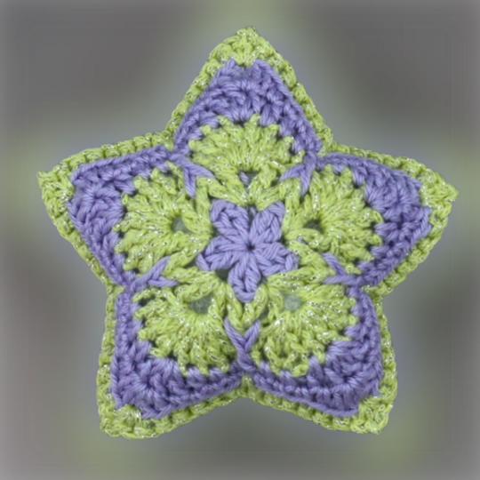 African Flowers Christmas Set – Elephant Baubles & Star 5 PDFs