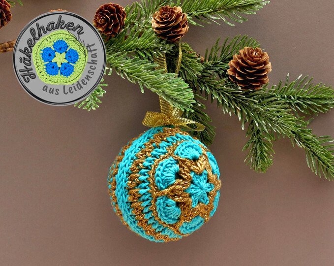 African Flowers Christmas Set – Elephant Baubles & Star 5 PDFs