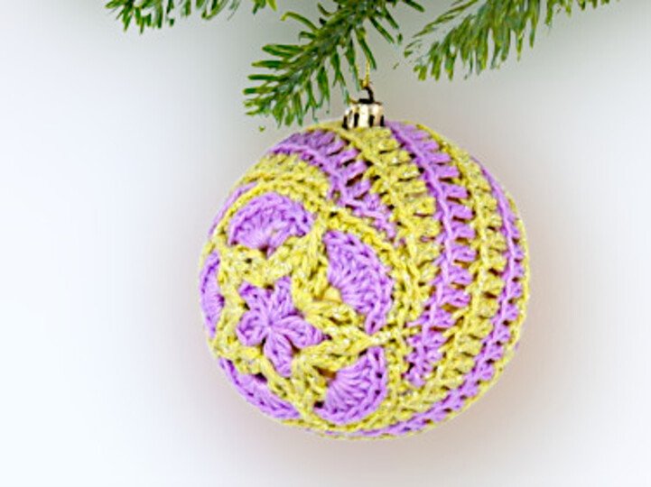 African Flowers Christmas Set – Elephant Baubles & Star 5 PDFs