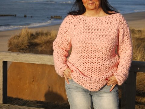 Häkelpullover Herbstfeeling No.1