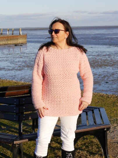 Häkelpullover Herbstfeeling No.1