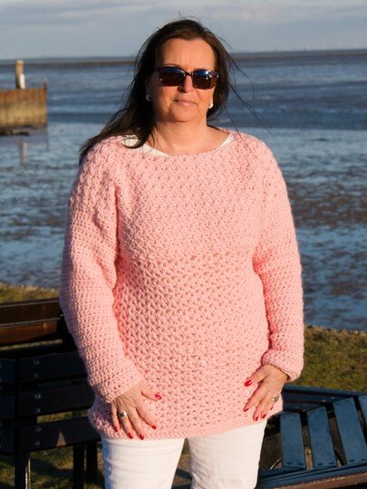 Häkelpullover Herbstfeeling No.1