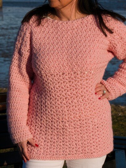 Häkelpullover Herbstfeeling No.1