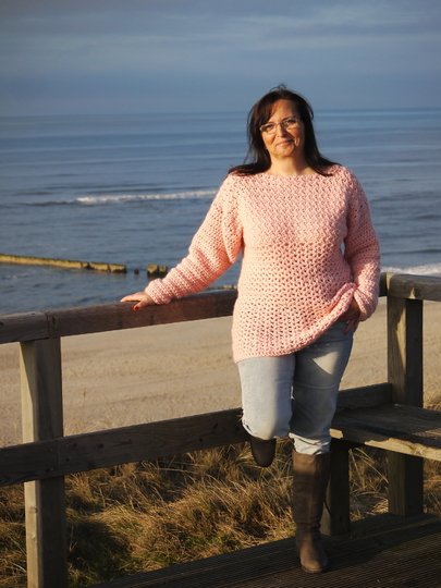 Häkelpullover Herbstfeeling No.1