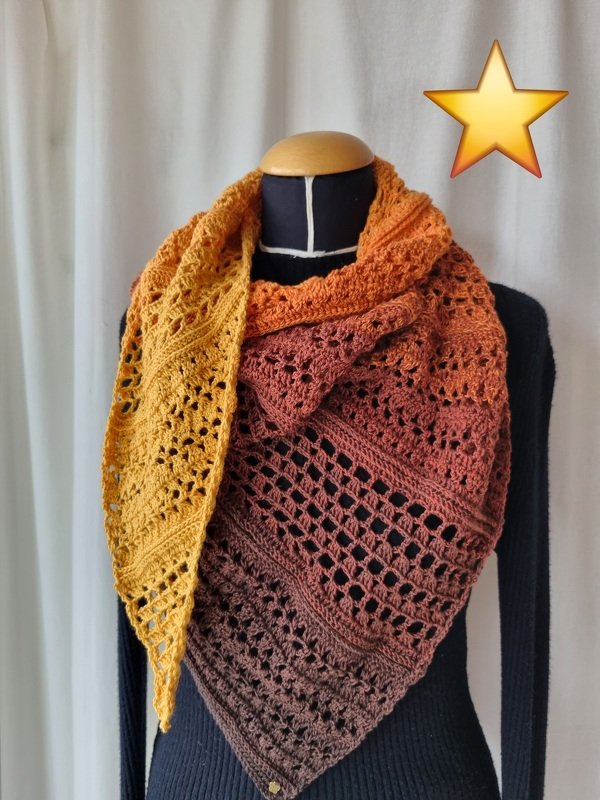 Häkelanleitung Asymmetrisches Tuch Sorella No 1