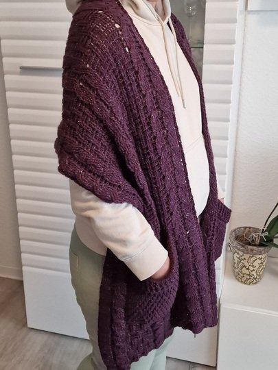 Häkelanleitung für den Taschenschal "Linda"