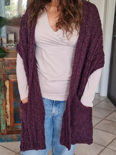 Häkelanleitung für den Taschenschal "Linda"