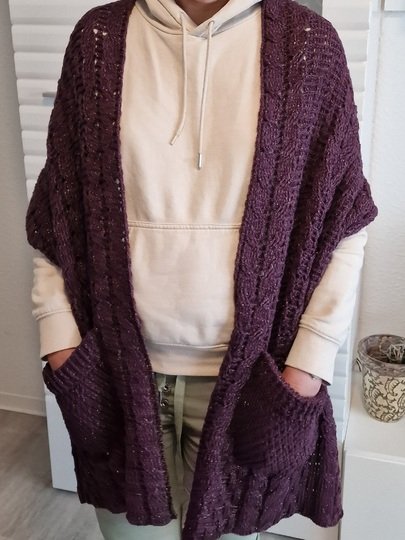 Häkelanleitung für den Taschenschal "Linda"