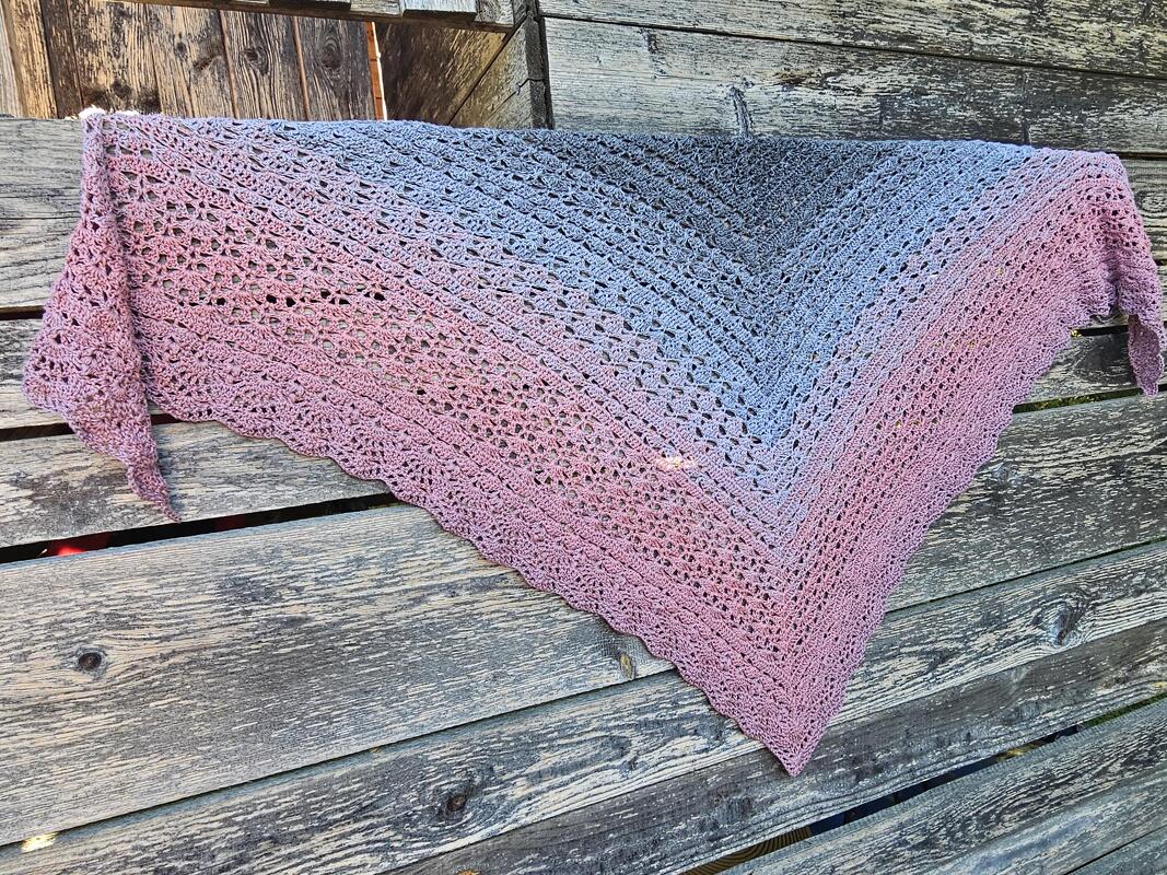 Häkelanleitung Tuch Benja