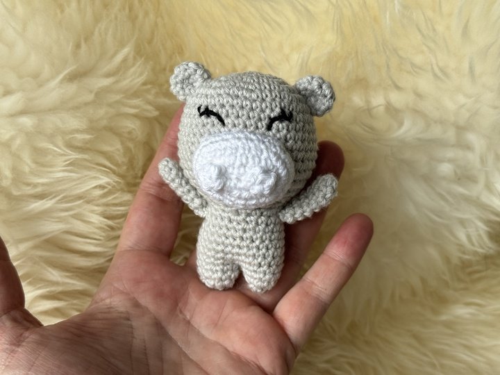 Crochetpattern - Zoo: Zebra, Hippo, Lion, Elefant, Giraffe