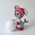 Mousе with winter hat. Crochet pattern