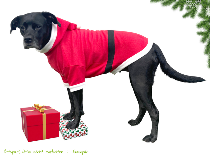 SANTA PAWS Hunde-Weihnachtspullover, Gr. XS–XXL, Anleitung+Schnitt