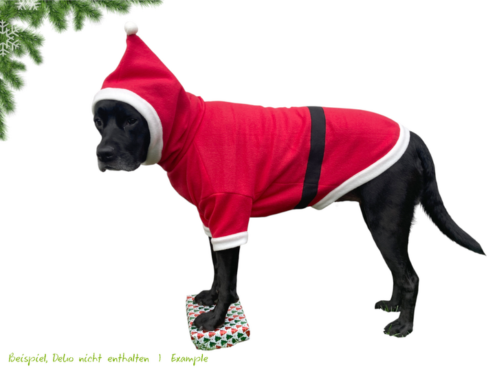 SANTA PAWS Hunde-Weihnachtspullover, Gr. XS–XXL, Anleitung+Schnitt