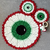 Crochet Pattern Eye Rug for Halloween Table Decor