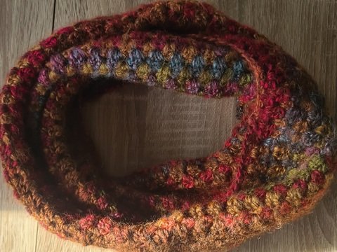 Häkelanleitung Loopschal "Herbstzauber"