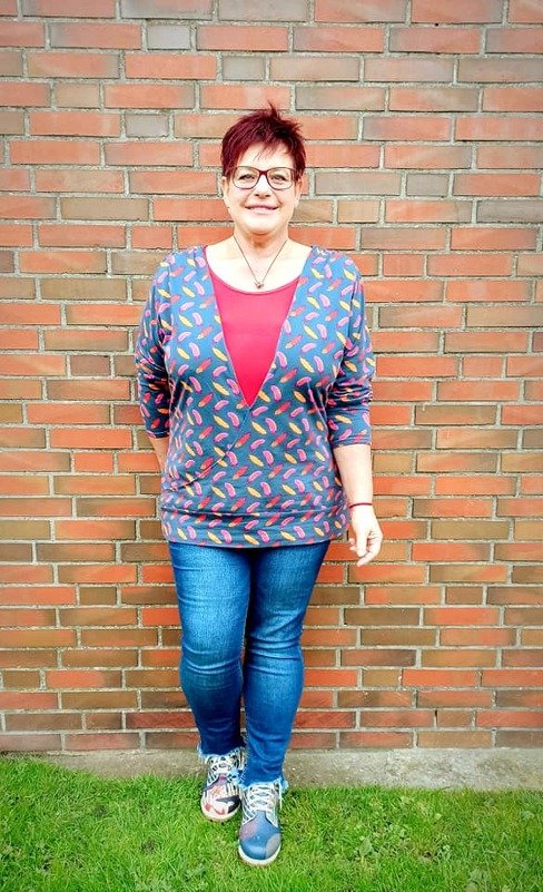 Lagenshirt Eingewickelt - Gr 32-64 - E-Book und Nähanleitung - Bild 4