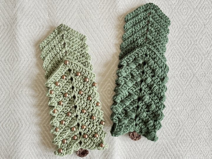 Cutlery Holder Christmas Tree, Cutlery Pouch Tree, Holiday Table Decoration