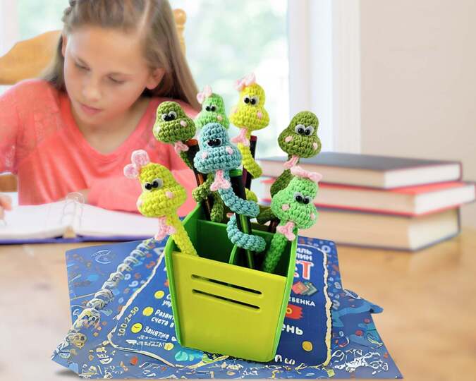 346 Snake decor. Bracelet, Earbuds tie, Pen wrap, Lucky charm, Zabelina