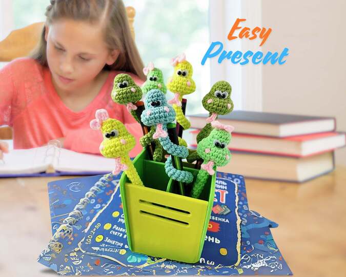 346 Snake decor. Bracelet, Earbuds tie, Pen wrap, Lucky charm, Zabelina