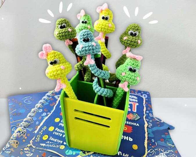 346 Snake decor. Bracelet, Earbuds tie, Pen wrap, Lucky charm, Zabelina