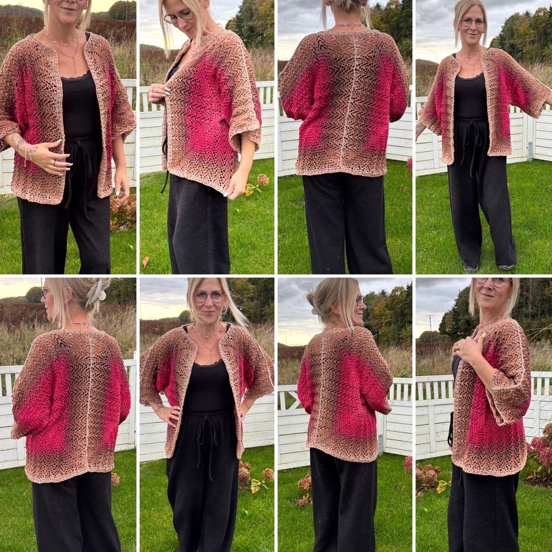 Häkelanleitung Kimono "Queen of Flowers" - Bild 2