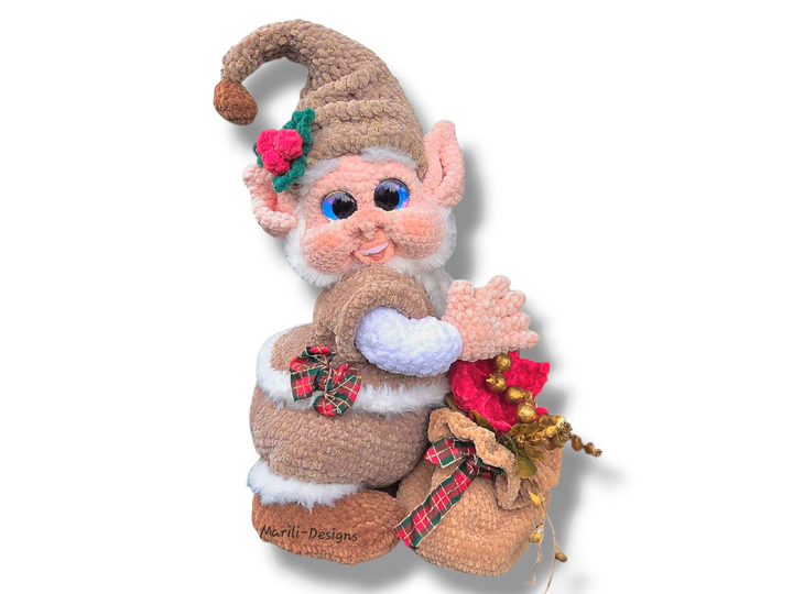 Häkelanleitung Erweiterungspaket Weihnachtsachstaccessoires für Jolli