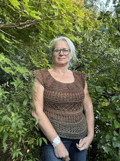 Pullover oder Shirt Arroyo mit tollem Mustermix, Häkelanleitung